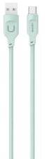 USAMS kábel USB-C PD gyorstöltés 1, 2m 6A Lithe sorozat zöld SJ568USB04 (US-SJ568) (PM037313)