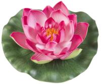 Velda lótusz virág, fuxia 20cm (123668) (33581)