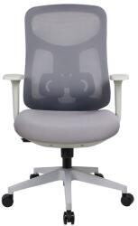 Iris Avalon szürke/fekete ergonómikus, szövet-hálós irodai forgószék háttámasszal (AVALON SZÜRKE NARANCS) - bestbyte