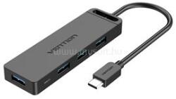 Vention USB-C -> USB-A 3.0*4 and Micro B USB 1m, Hub (TGKBF) (TGKBF)