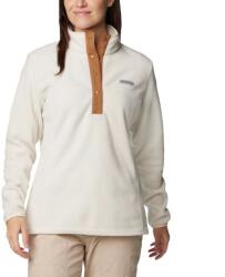 Columbia Benton Springs 1/2 Snap Pull Over II W kapucnis pulóver, női, polár, fehér, M INTL (2085651191_M)