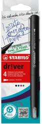 STABILO dr! ver marker, 0.8 mm, M, 4 szín/készlet (SW1089401)