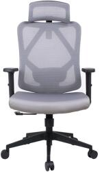 Iris Eclipse szürke ergonómikus, szövet-hálós irodai forgószék fej és háttámasszal (ECLIPSE SZÜRKE) - bestbyte