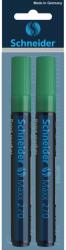 Schneider 270 marker készlet, 2db, 1-3 mm, Zöld