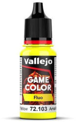 Vallejo Game Color - Fluorescent Yellow 18 ml (72103)