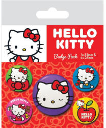 Pyramid HELLO KITTY (COLOURFUL POSES) kitűző szett (BP2401848)