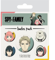 Pyramid SPY X FAMILY (SPY X FAMILY) kitűző szett (BP80824)