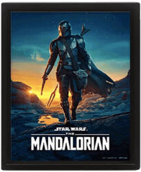 Pyramid Star Wars: The Mandalorian (NIGHTFALL) keretezett poszter (EPPL71446)
