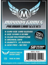 Mayday games Premium Euro méretű kártyavédő (50 db-os csomag), 59 mm x 92 mm (MDG-7029) - reflexshop