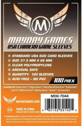 Mayday games USA Chimera méretű kártyavédő 57.5 X 89 mm (100 db-os csomag) (MDG-7044) - reflexshop