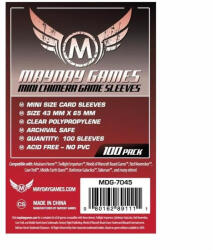 Mayday games Mini Chimera kártyavédő 43 x 65 mm (100 db-os csomag) (MDG-7045) - reflexshop