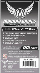 Mayday games Magnum Platinum kártyavédő 61 x 112 mm " Dwarf King" Francia Tarot (MDG-7113)