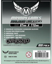Mayday games Magnum Oversized Dungeon kártyavédő 87 x 112 mm (100 db-os csomag) (MDG-7116) - reflexshop