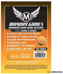 Mayday games Prémium Yucatan keskeny kártyavédő (50 db-os csomag) 54 x 80 mm (MDG-7136) - reflexshop