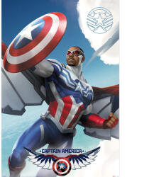 Pyramid MARVEL (CAPTAIN AMERICA FLYING) MAXI poszter (PP2404917)