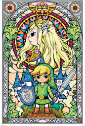 Pyramid The Legend of Zelda (STAINED GLASS) maxi poszter (PP33735)