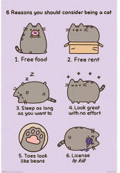 Pyramid Pusheen (REASONS TO BE A CAT) maxi poszter (PP34253)