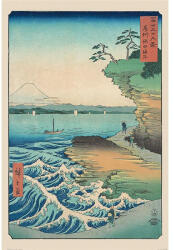 Pyramid Hiroshige (SEASHORE AT HODA) maxi poszter (PP34655) - reflexshop
