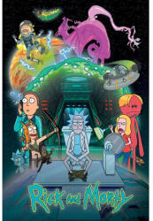 Pyramid Rick and Morty (TOILET ADVENTURE) maxi poszter (PP34955)