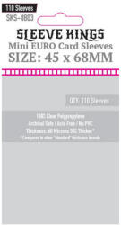 Sleeve Kings mini Euro kártyavédő (110 db-os csomag) 45 x 68 mm (SKS-8803) - reflexshop