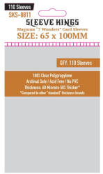 Sleeve Kings Magnum kártyavédő " 7 Csoda" társasjátékhoz (110 db-os csomag) 65 x 100 mm (SKS-8811)