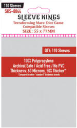 Sleeve Kings " Terraforming Mars - Dice Game" kártyavédő (110 db-os csomag) 55 x 77 mm (SKS-8844)