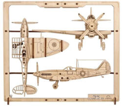UGEARS Model Fighter Aircraft 2.5D Puzzle (UG70196)