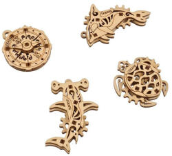 UGEARS U-Fidgets Atlantic-óceán modell (UG70201)