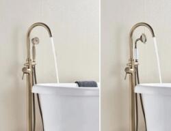 Balneum Bronz Antik hatású Minimál stílusú térben álló kádtöltő csaptelep (BL-PM19)