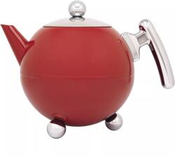 Bredemeijer Bella Duplafalú teáskanna, űrtartalom: 1, 20 liter, magasság: 181 mm, piros