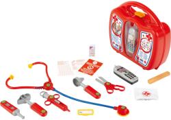 Klein 4350 Husa pentru medic cu telefon mobil | Carcasa robusta cu stetoscop, seringa si multe altele |Jucarii pentru copii de la 3 ani (4350)