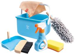 Hape Set de curatare a jucariilor Hape cu galeata, joc de rol pentru copii, de la 3 ani (E3054)