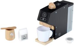 Klein 7401 Electrolux Aparat de cafea, lemn | Incl. cana, capsule, lapte si zahar | Accesorii pentru bucatarii pentru copii si de joaca | Dimensiuni: 19 cm x 5, 5 cm x 14 cm | Jucarii pentru copii de la 3 a Bucatarie copii