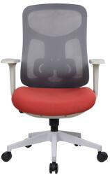 Iris Avalon narancs/szürke ergonómikus, szövet-hálós irodai forgószék háttámasszal (AVALON NARANCS SZÜRKE) - officedepot