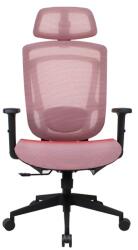 Iris Nimbus piros ergonómikus, szövet-hálós irodai forgószék fej és háttámasszal (NIMBUS PIROS) - officedepot