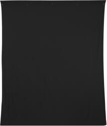 Fomei textil háttér 3 × 3 m fekete (ZC7410)
