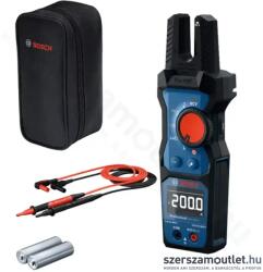Bosch GFM 1000-15 Professional Digitális Multiméter Lakatfogó Egyenes IP54, LCD, 1000V, 200A (0601077400) (0601077400)
