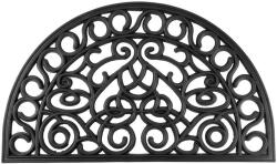 MagicHome RBR 136 lábtörlő - Grand, 45 x 75 cm, fekete/fehér (TC2210618)