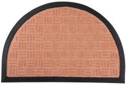 MagicHome PPM 365 lábtörlő - Squares, 40 x 60 cm, barna (TC2210623)