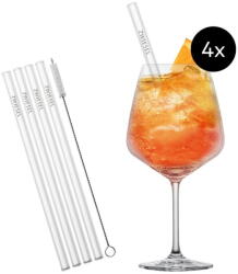 Zwiesel Glas Чаша за коктейл AFTER WORK 790 мл, със сламки, комплект от 4 бр. , Zwiesel Glas (ZWI130014)