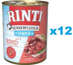 RINTI Kennerfleish Junior Beef 12x800 g marhahússal kölyökkutyáknak