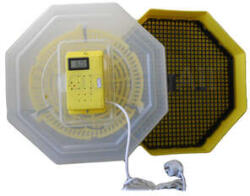  Keltetőgép C5-HP - hatszögletű, műanyag, hőmérséklet kijelzővel, páramérővel