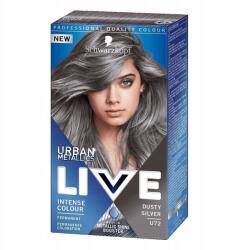 Schwarzkopf Live Urban Metallic festék U72 Dusty Silver (9000101234138)
