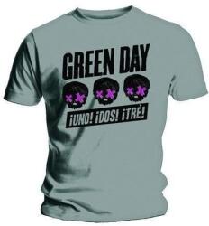 Green Day Ing Three Heads Better Than One Unisex Grey M (GDTS03MG02)