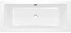 Villeroy & Boch Cada dreptunghiulara VilleroyBoch Targa Plus Duo alb alpin 180x80 cm, picioare incluse (UBA180NES2V-01-P)
