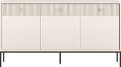 4home MAGIRA 3D3S komód, krém