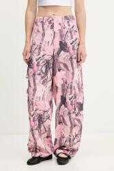 adidas Originals nadrág Sat Cargo Pants - rózsaszín 30