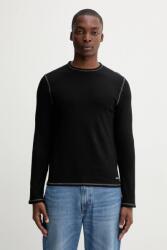 Guess Jeans hosszú ujjú fekete, sima, M5YI00 KCXB1 - fekete S