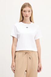 Adidas pamut póló Adibreak - fehér XXS