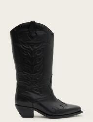AllSaints bőr cowboy csizma DOLLY BOOT - fekete Női 38